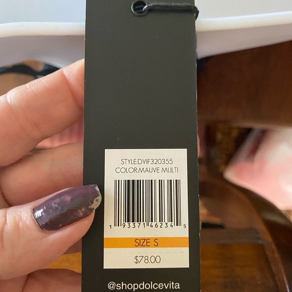 NWT’s Dolce Vita high rise bright animal print cheeky bikini - Picture 9 of 10